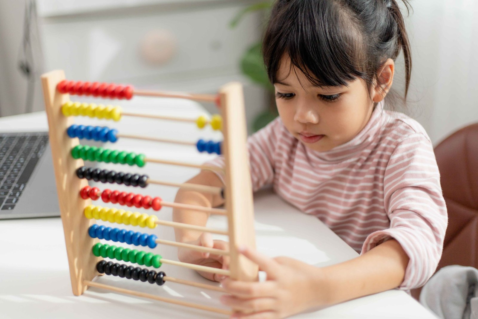 Abacus classroom activity at Peshawar Model Schools